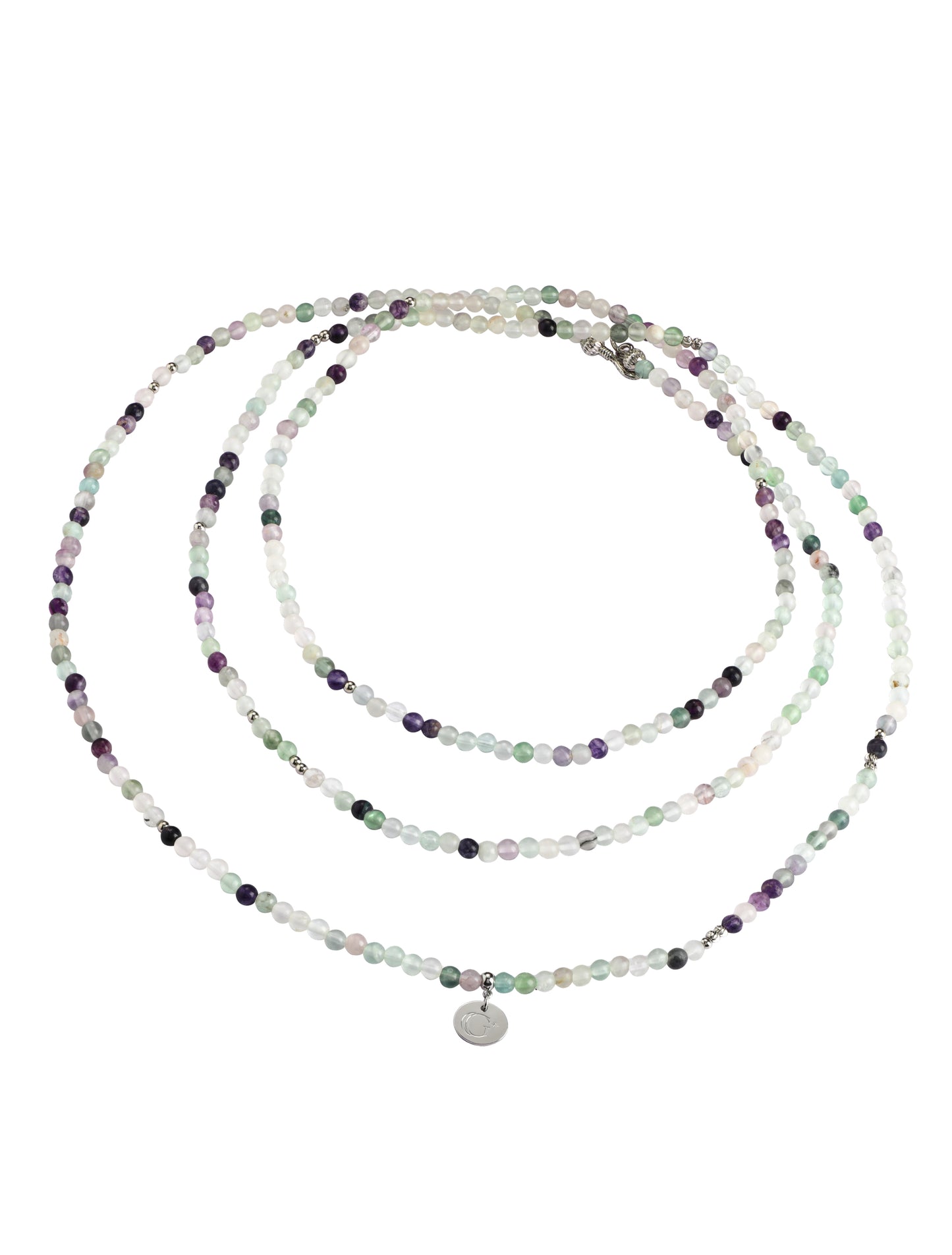 Fluorite Multilayer Wrap Necklace / Bracelet