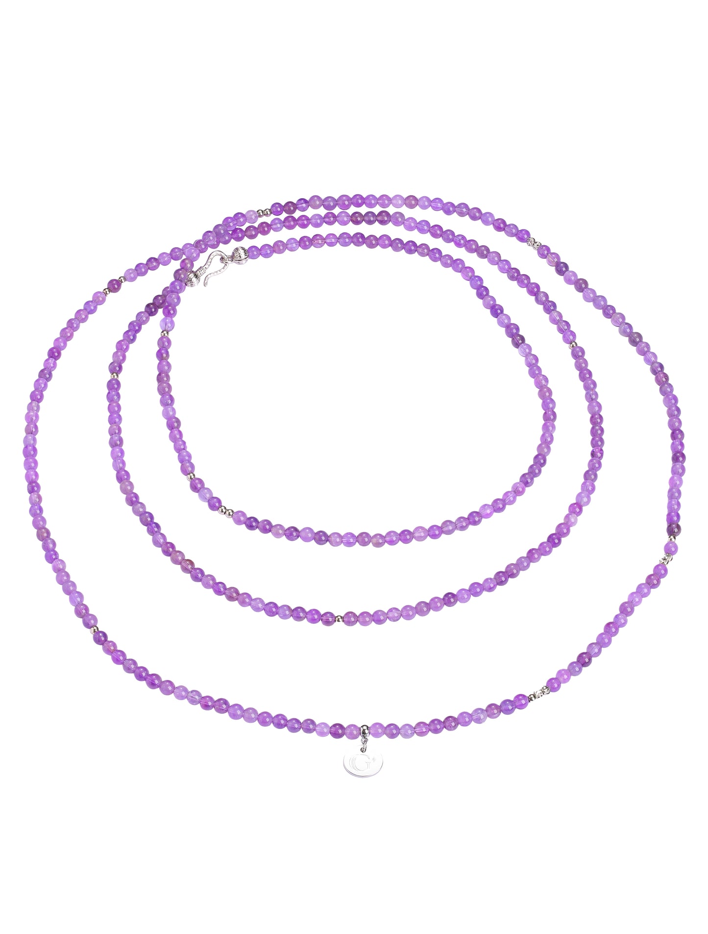 Amethyst Multilayer Wrap Necklace / Bracelet