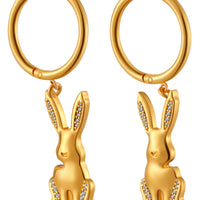 rabbits earrings