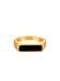 Black Agate Ring