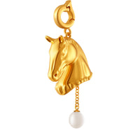 Horse Head Pearl Pandant