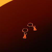 rabbits earrings