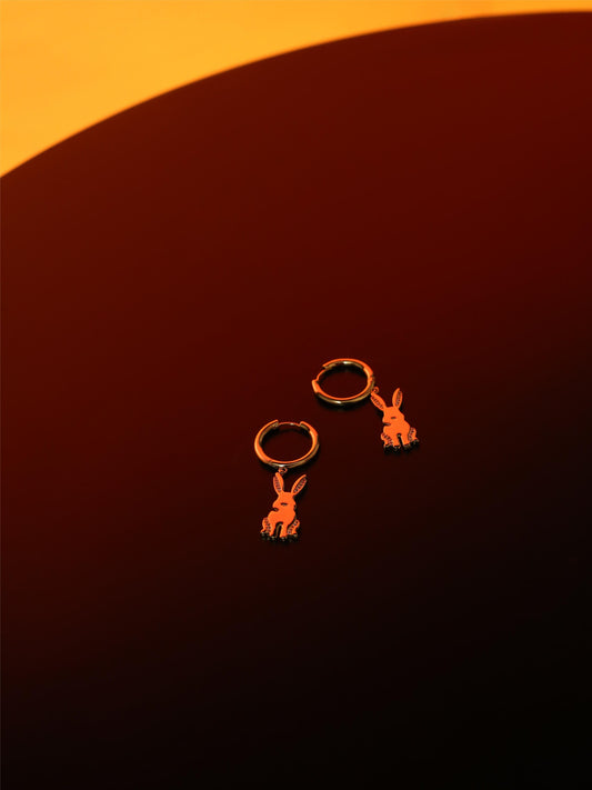 rabbits earrings