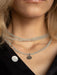 Aquamarine Multilayer Wrap Necklace / Bracelet