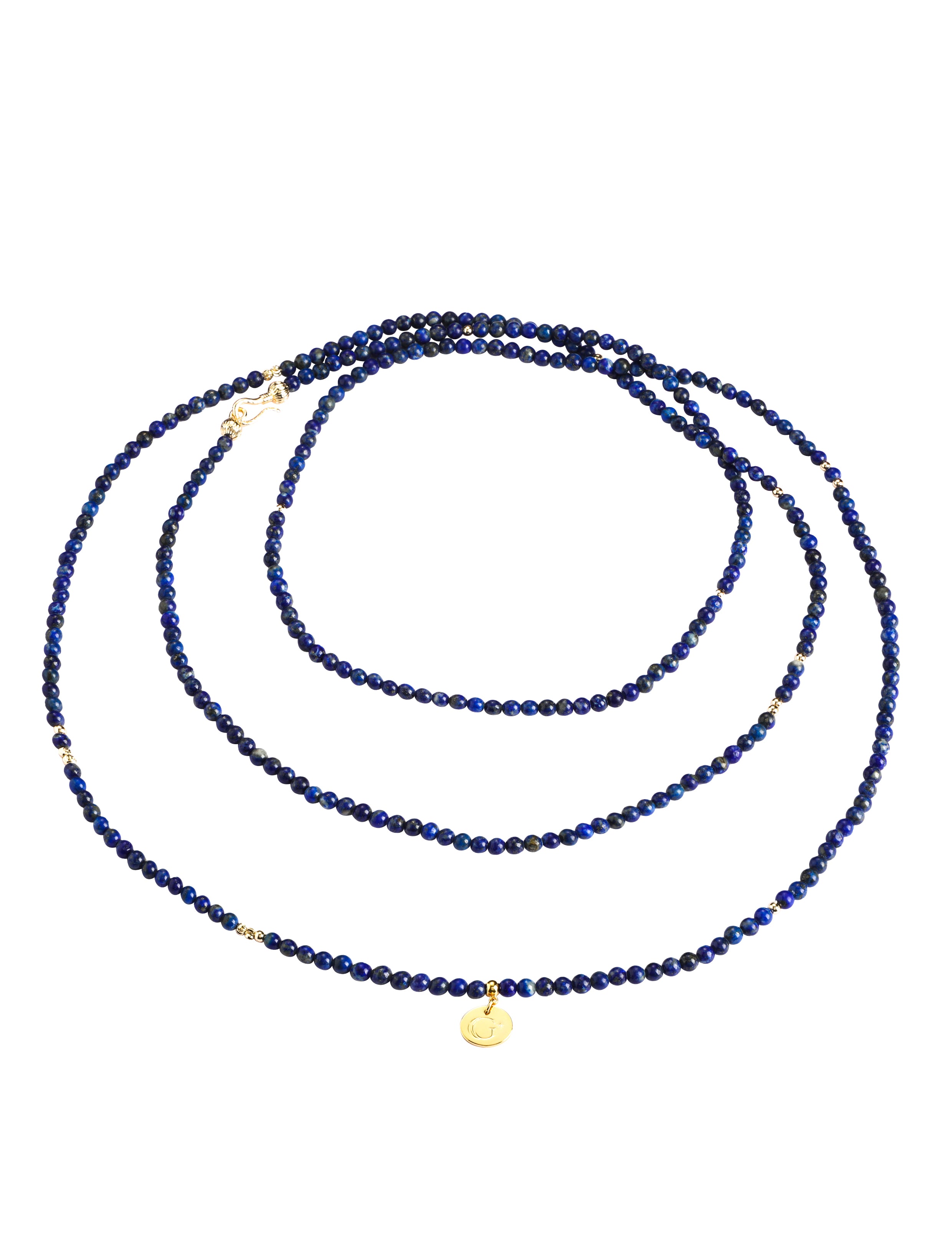 Lapis Multilayer Wrap Necklace / Bracelet