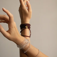 Prehnite Multilayer Wrap Necklace / Bracelet