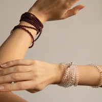 Amethyst Multilayer Wrap Necklace / Bracelet