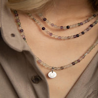 Fluorite Multilayer Wrap Necklace / Bracelet